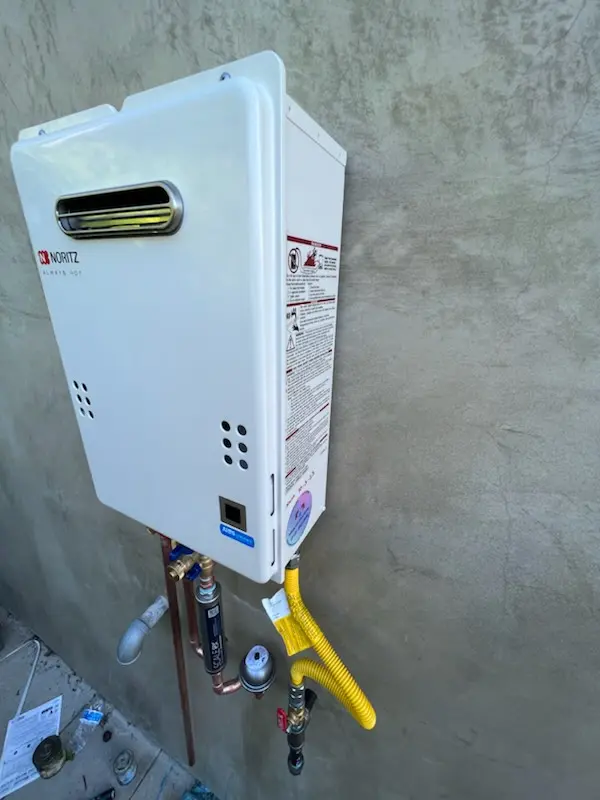 Tankless water heater installation for Redwood Falls homes